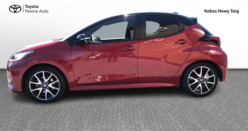 Toyota Yaris cena 82900 przebieg: 29149, rok produkcji 2021 z Świdnik małe 172